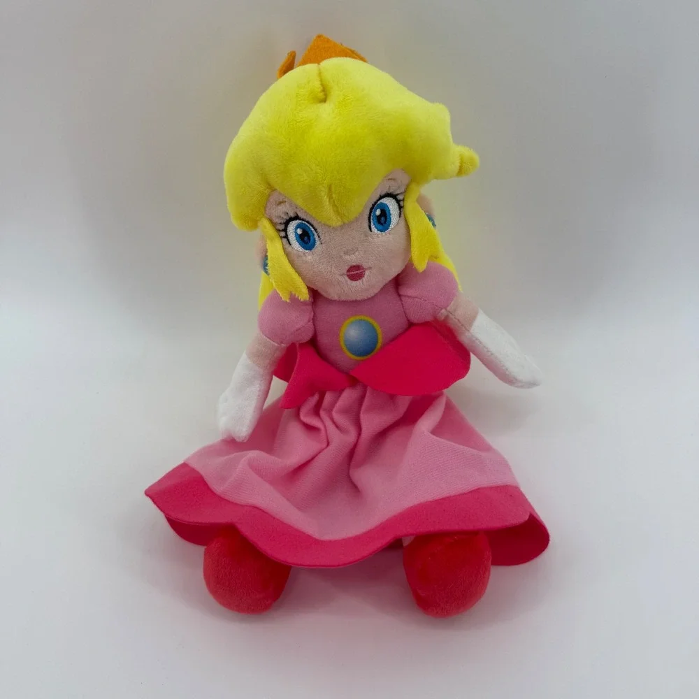 Nintendo Super Mario Princess Peach Plush‎ Toy 2022 Excellent Condition